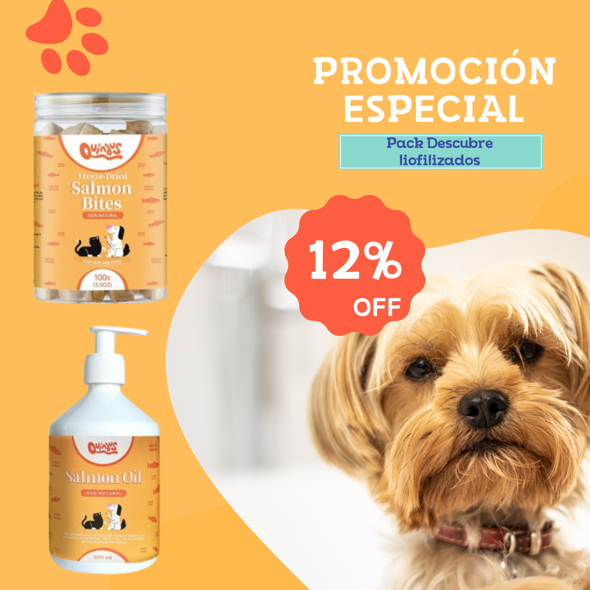pack piel y pelo para perros y gatos quindus