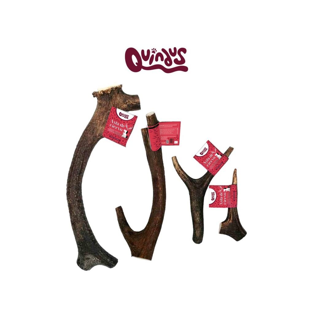 asta de ciervo para perros quindus