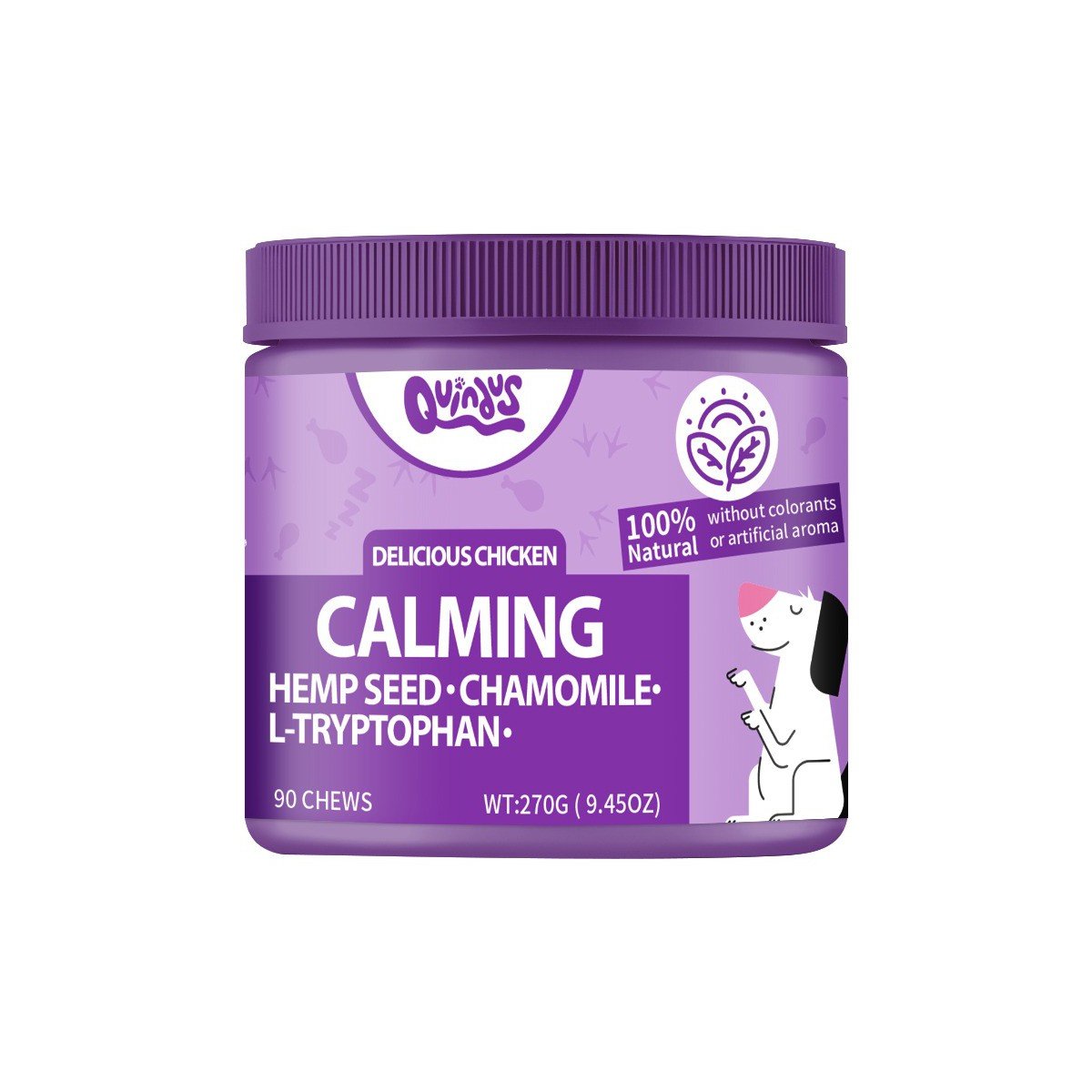 suplemento calmante natural para perros quindus