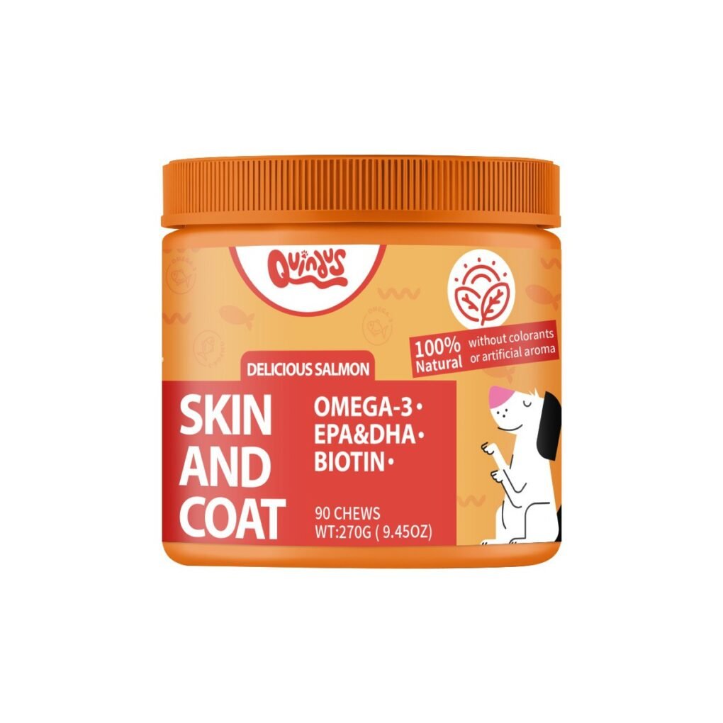 suplemento con omega 3 para piel de perros quindus