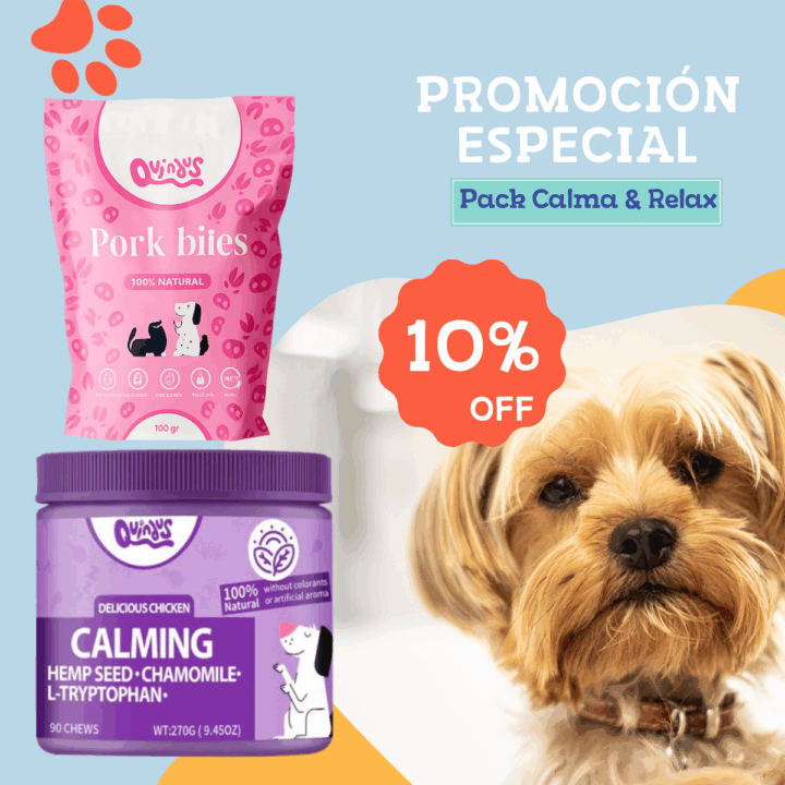 ack calmante natural para perros y gatos quindus